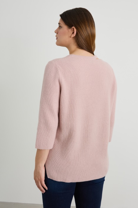 Maglia in lana e cashmere