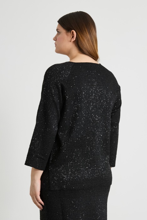 Jersey con lentejuelas