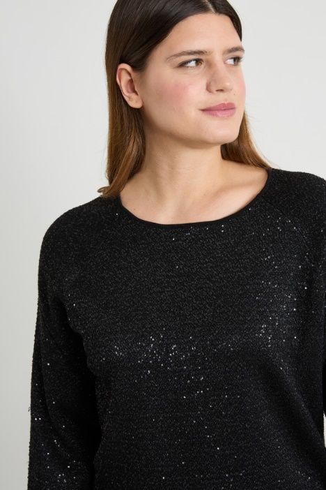 Jersey con lentejuelas