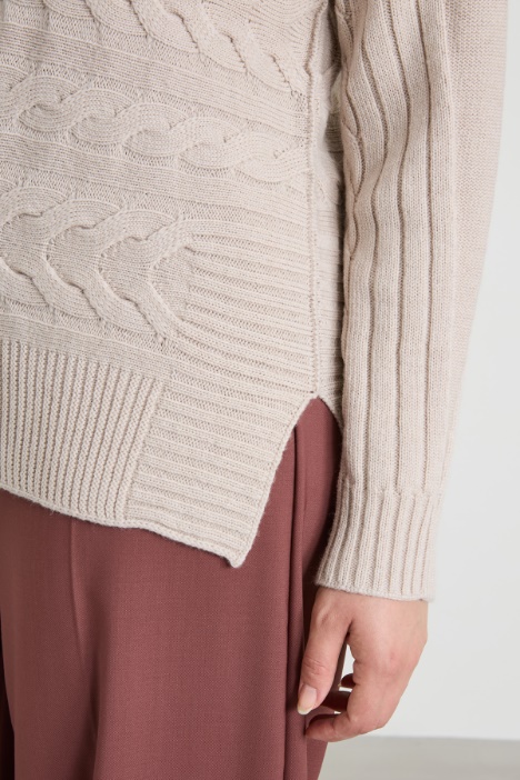 Maglia in misto lana