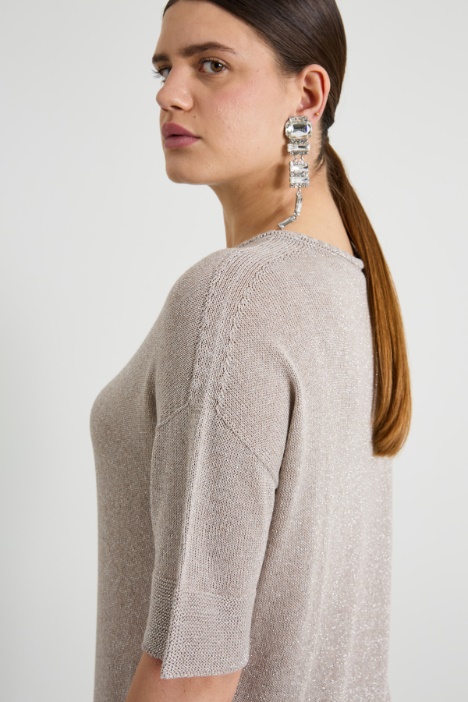 Jersey de viscosa y lúrex