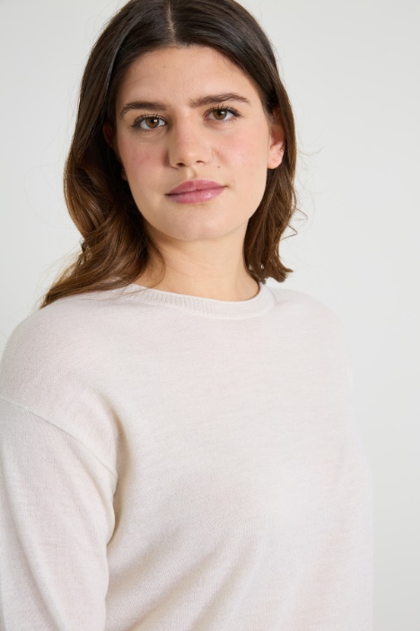 Maglia in lana lamè