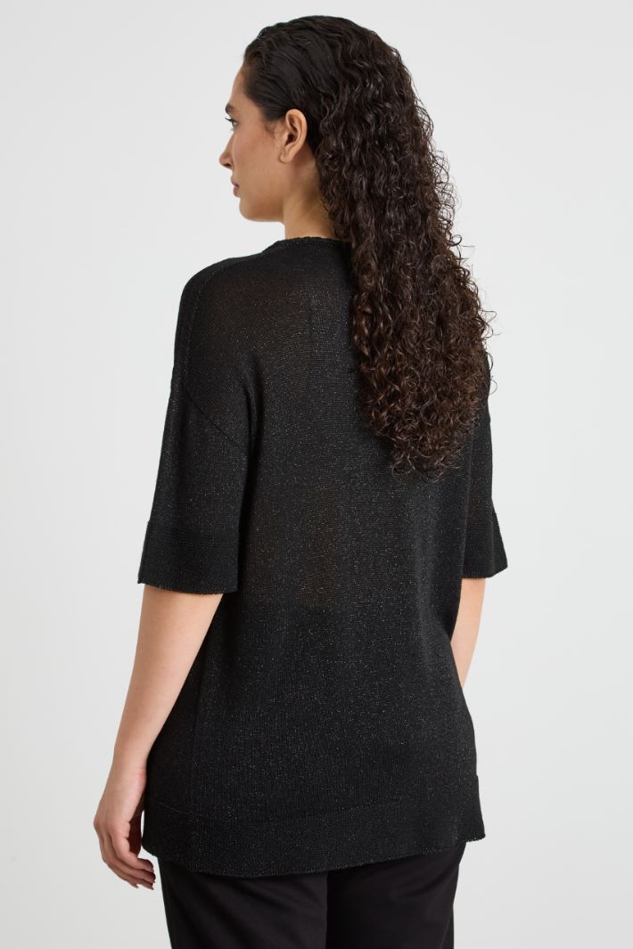 Lurex viscose sweater Intrend - 2
