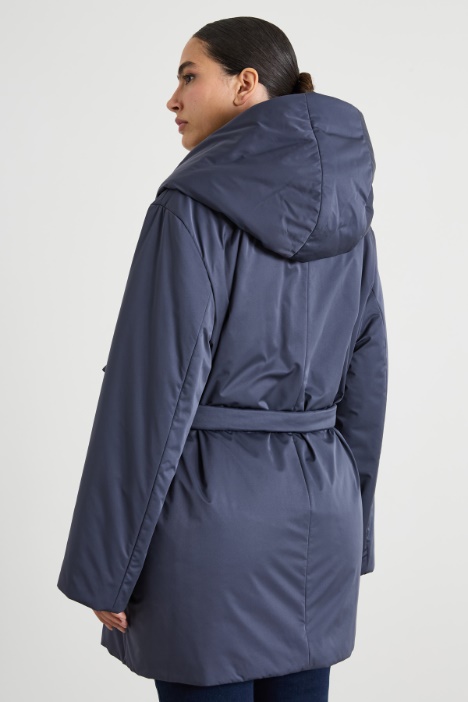 Imbottito doppiopetto in raso