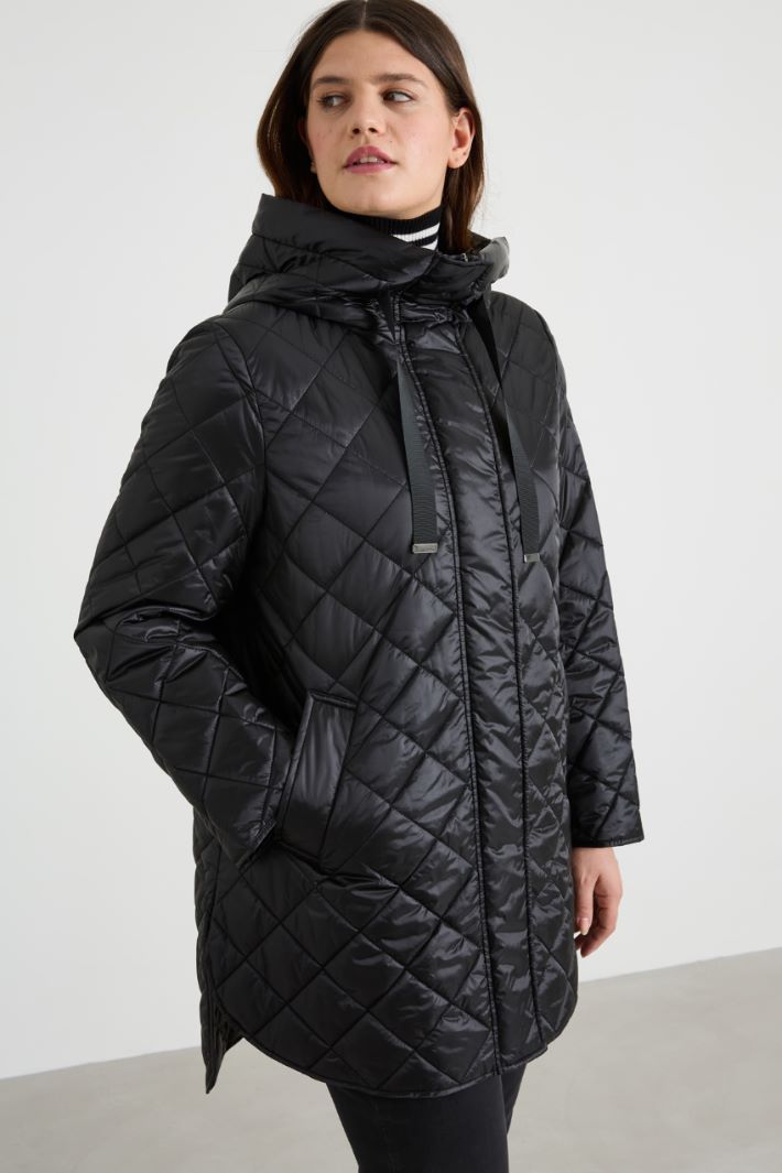 Hooded padded coat Intrend - 2