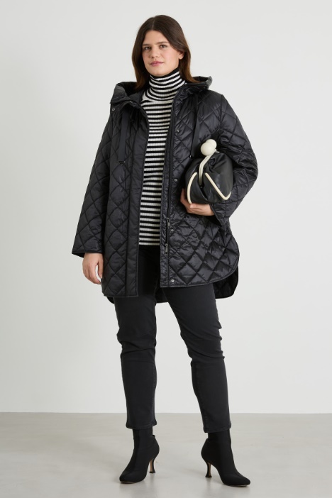 Hooded padded coat Intrend
