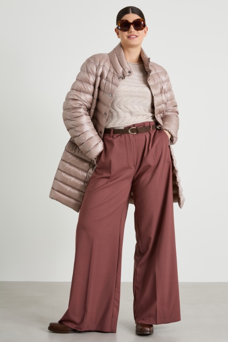 High neck down jacket Intrend