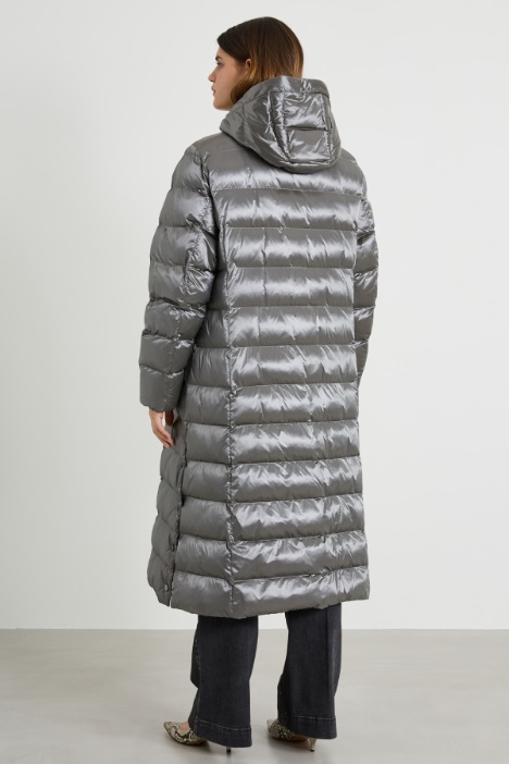 Imbottito lungo con cintura