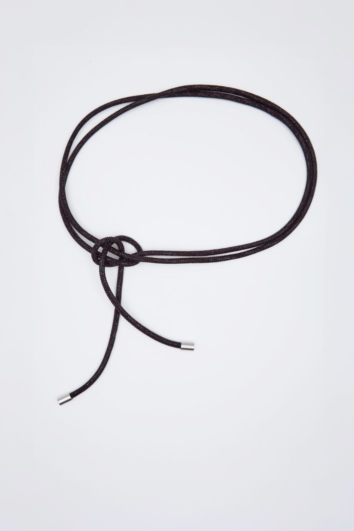 Rhinestone-embellished belt Intrend