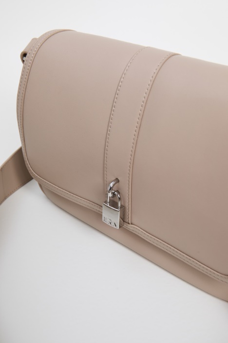 Borsa con motivo di lucchetto