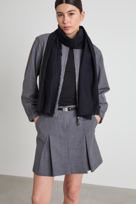 Lightweight pure wool stole Intrend