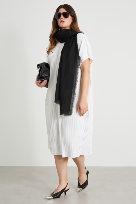 Pleated jersey dress Intrend