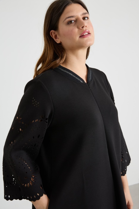 Abito in jersey compatto