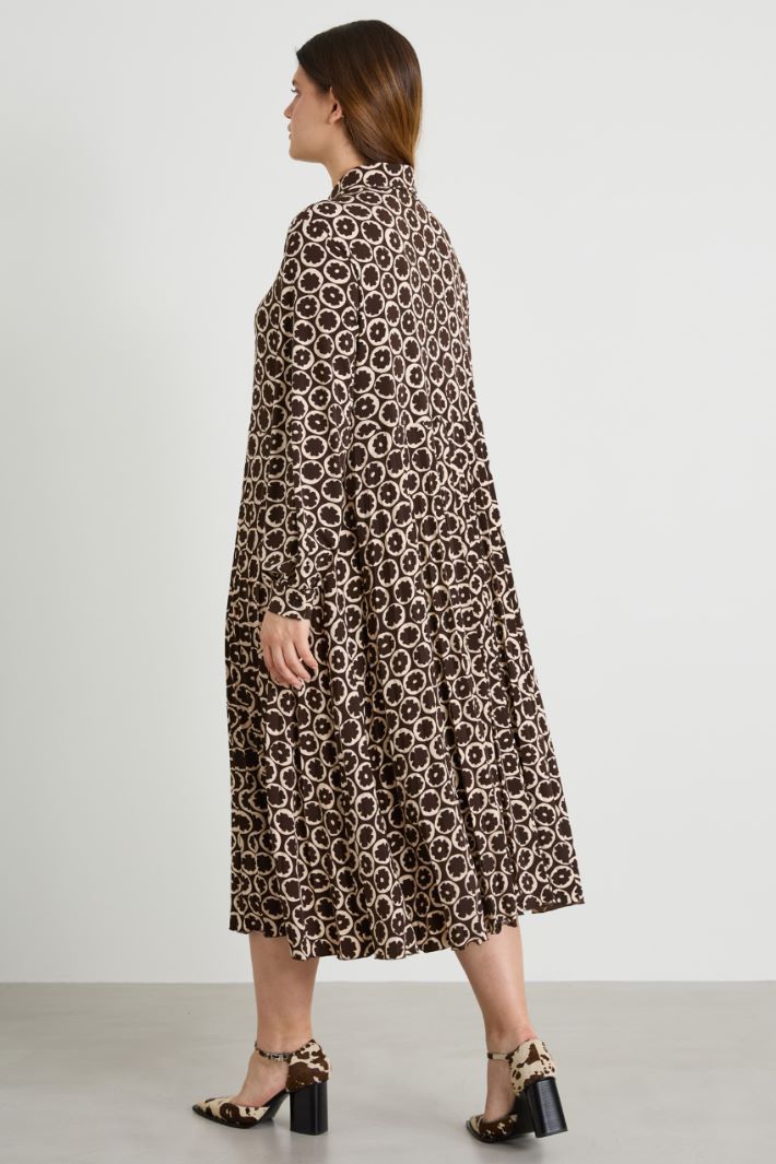 Printed jersey dress Intrend - 3