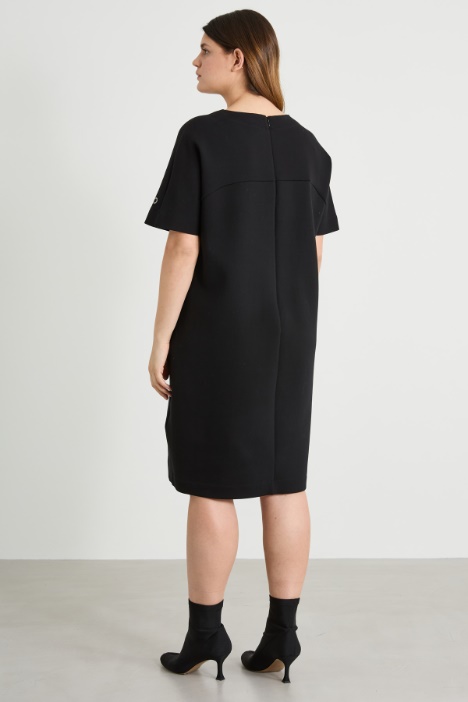 Abito in jersey compatto