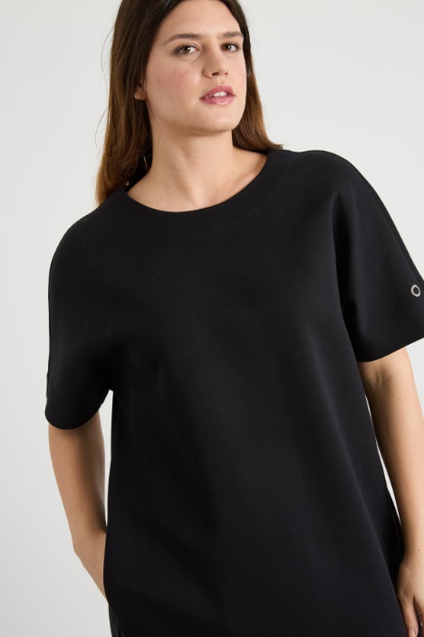 Abito in jersey compatto