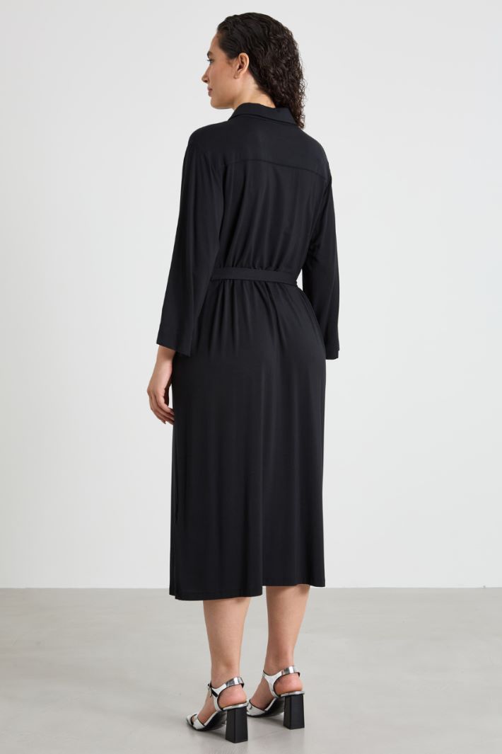 Jersey shirt dress Intrend - 3