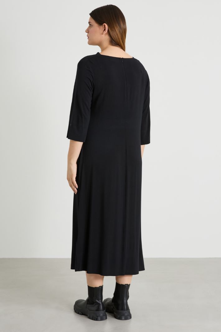 Midi jersey dress Intrend - 3