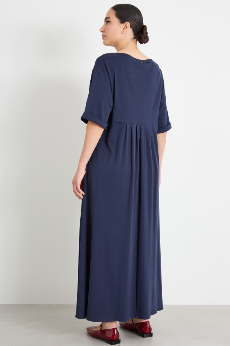 Abito lungo in jersey