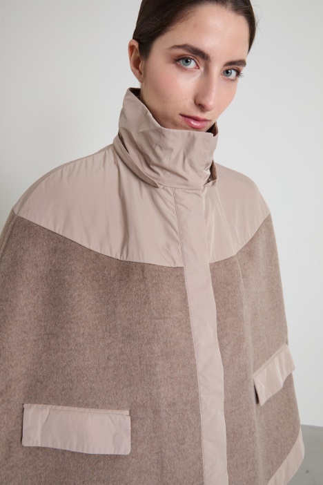 Cappa in doppio di lana