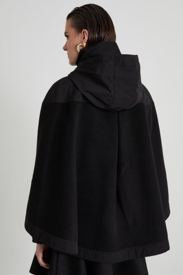 Double-sided wool cape Intrend - 3