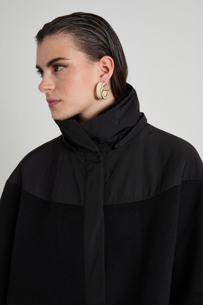 Double-sided wool cape Intrend - 2