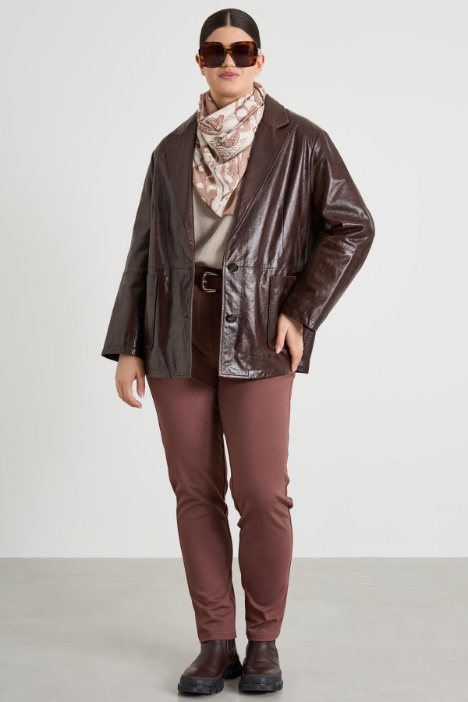 Pantaloni slim in jersey Intrend