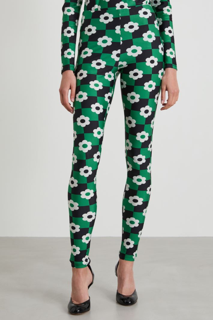 Leggings con stampa Intrend - 2