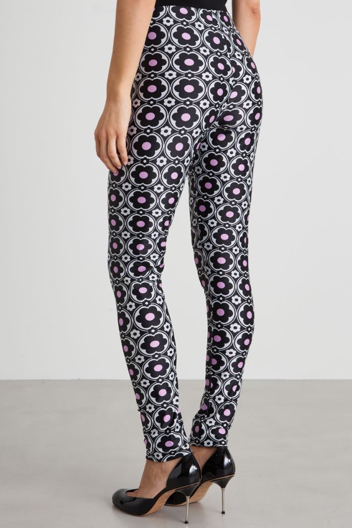 Leggings con stampa Intrend - 3