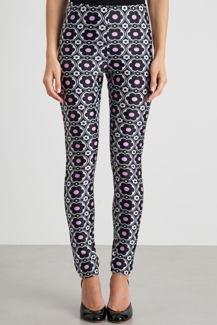 Leggings con stampa Intrend - 2