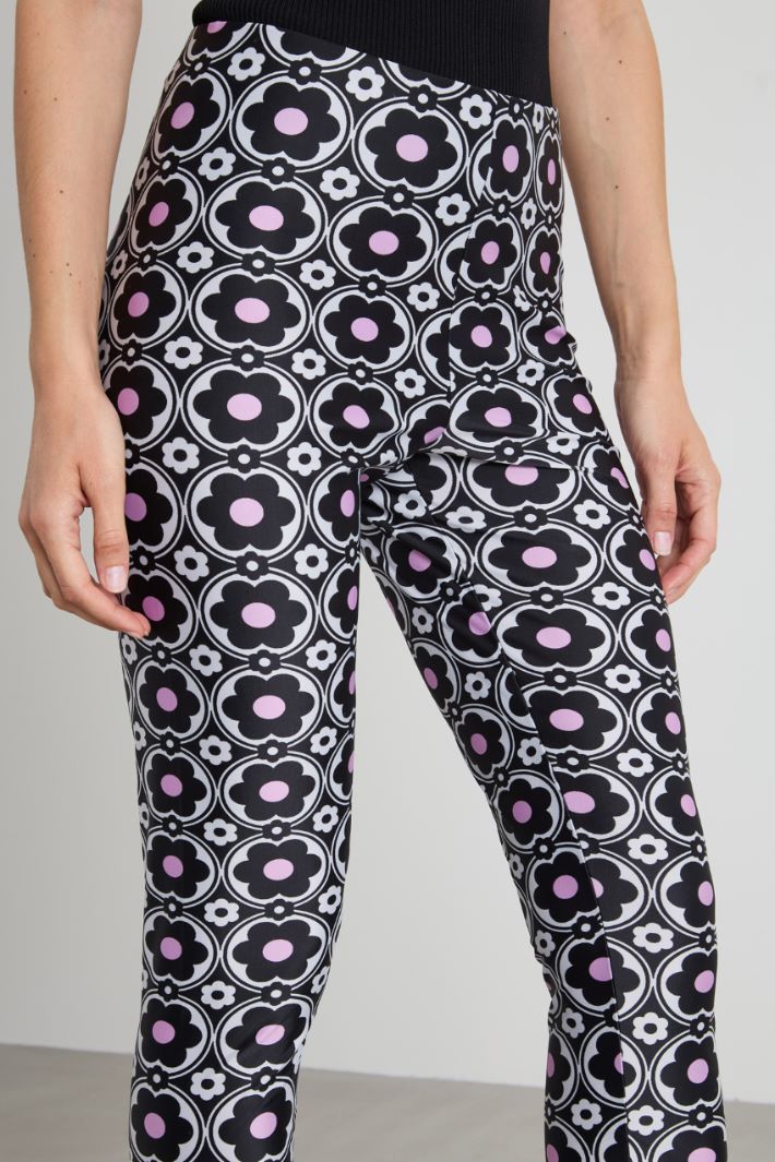Leggings con stampa Intrend - 4