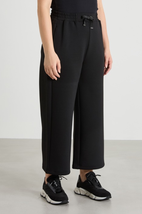 Pantaloni in jersey compatto