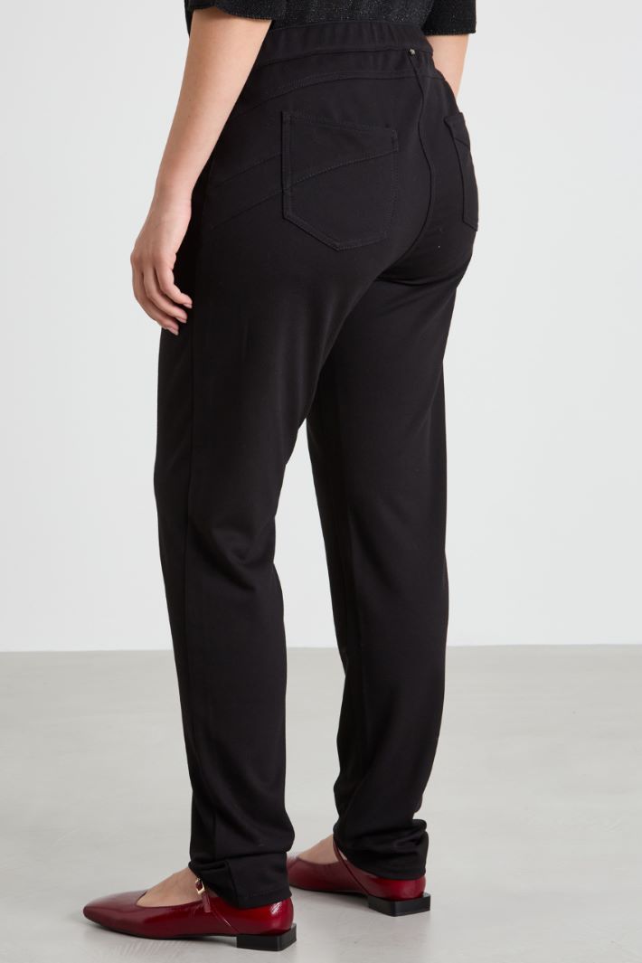 Pantaloni in jersey Intrend - 3
