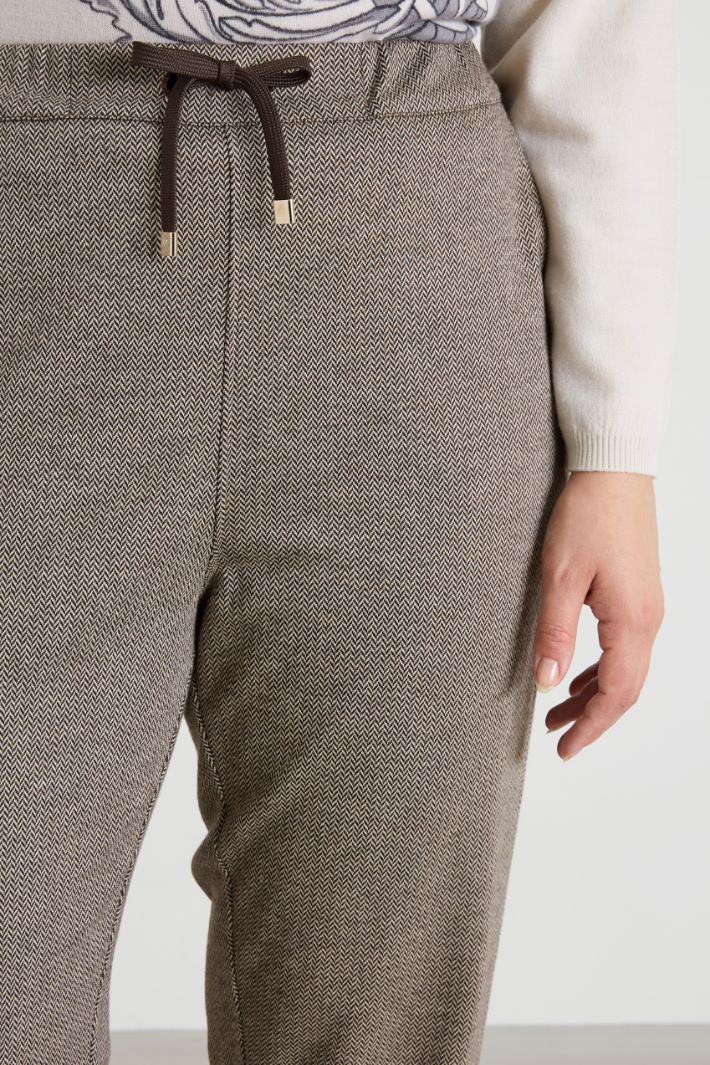 Pantaloni jacquard Intrend - 4