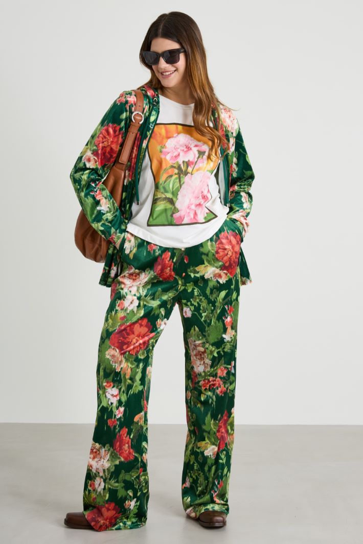 Pantaloni in velluto Intrend