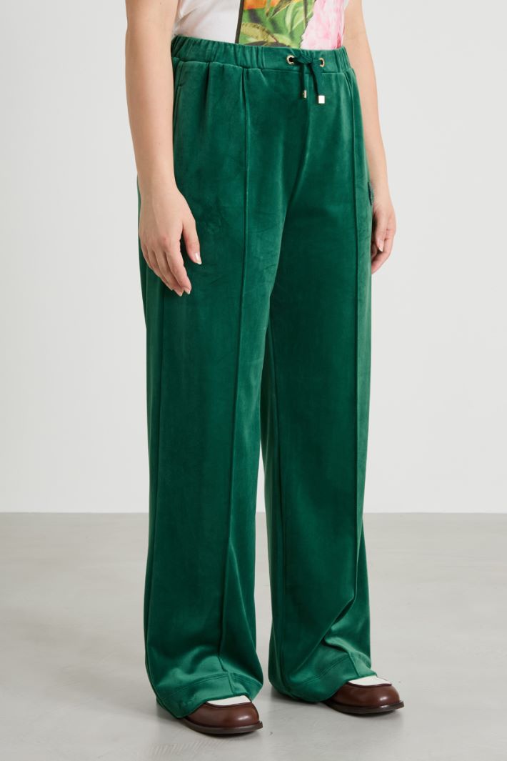 Pantaloni in ciniglia Intrend - 2