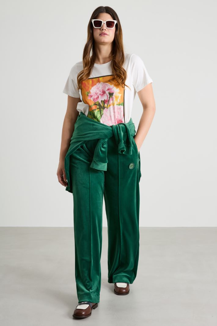 Pantaloni in ciniglia Intrend