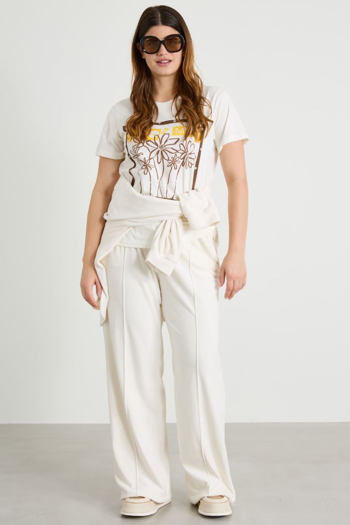Pantaloni in ciniglia Intrend