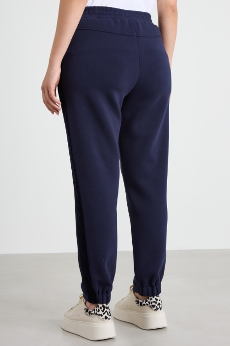 Pantaloni in jersey compatto