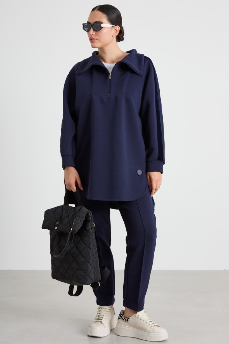 Pantaloni in jersey compatto Intrend