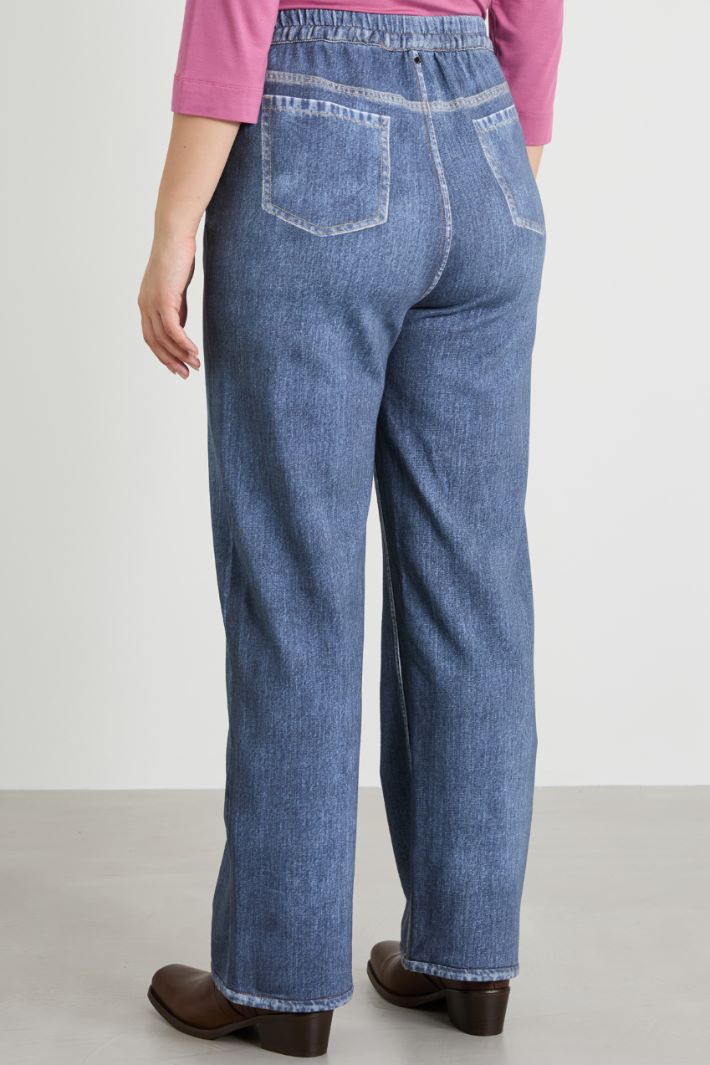 Pantaloni in jersey Intrend - 3