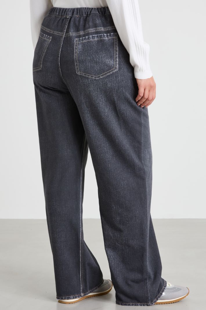 Pantaloni in jersey Intrend - 3