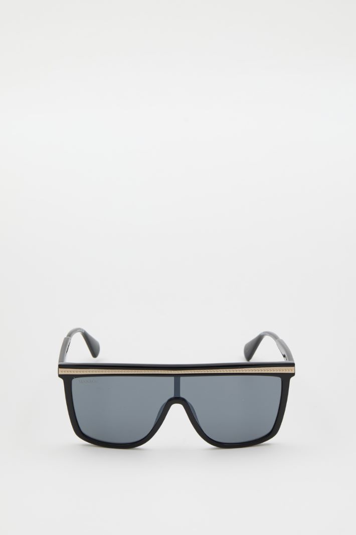 Mask glasses with studs Intrend