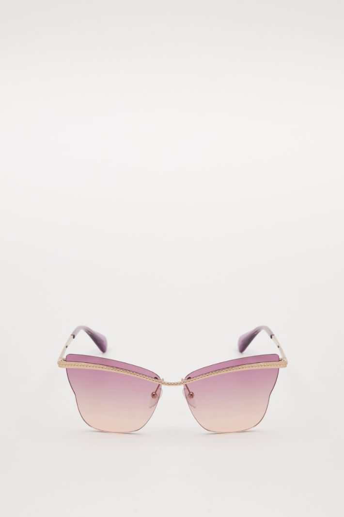 Butterfly glasses with studs Intrend