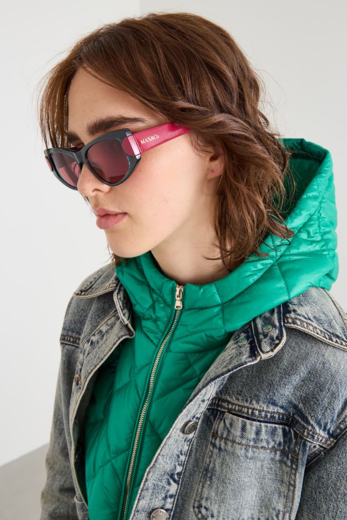 Sunglasses with contrasting temples Intrend - 3