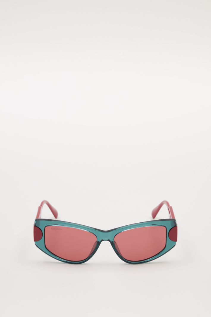 Sunglasses with contrasting temples Intrend