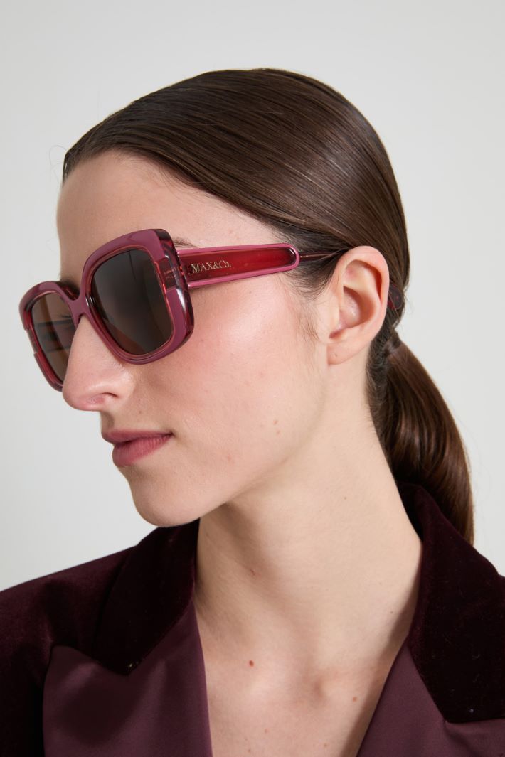 Occhiali oversize con bassorilievi Intrend - 2