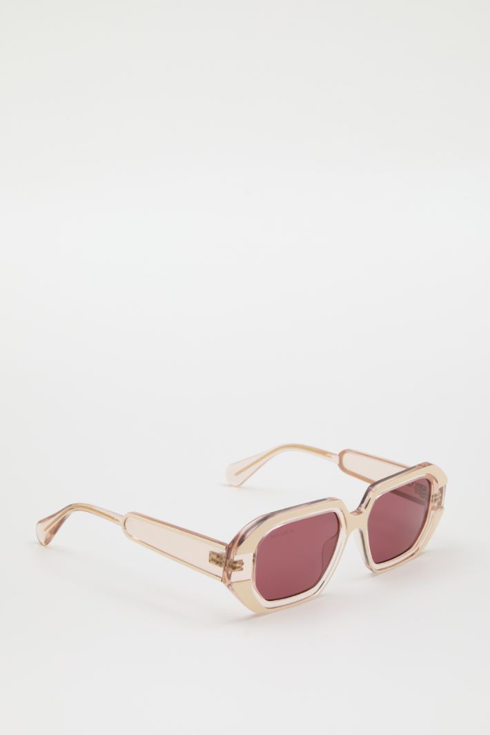 Geometric glasses with bas reliefs Intrend - 3