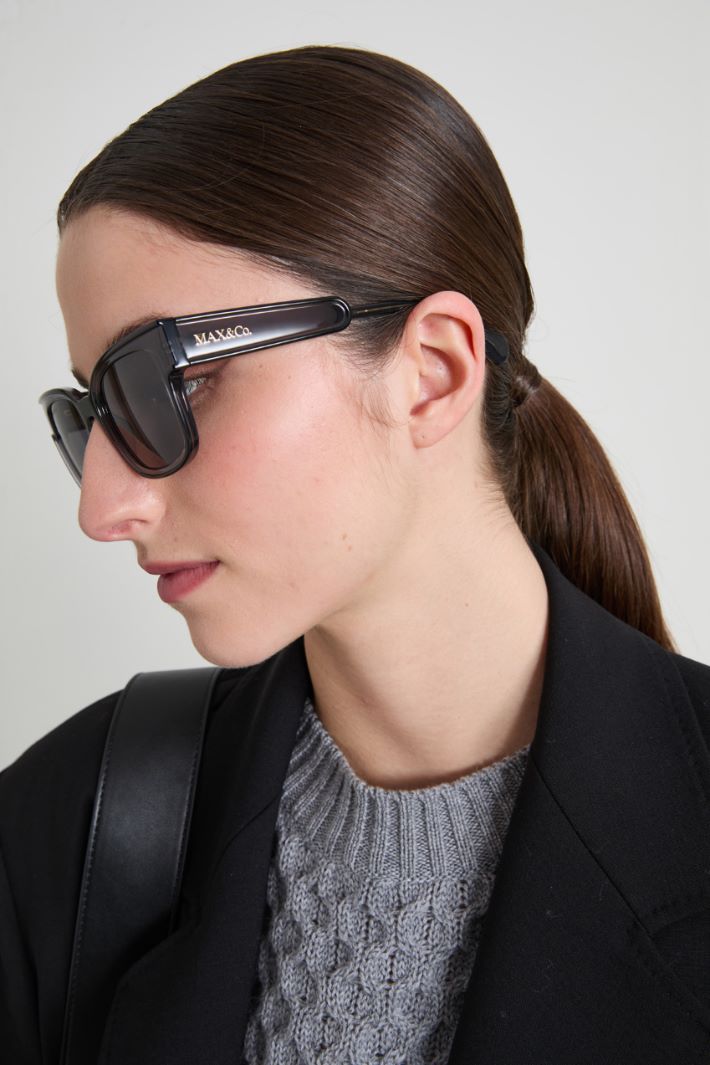 Glasses with semi-transparent frame  Intrend - 2
