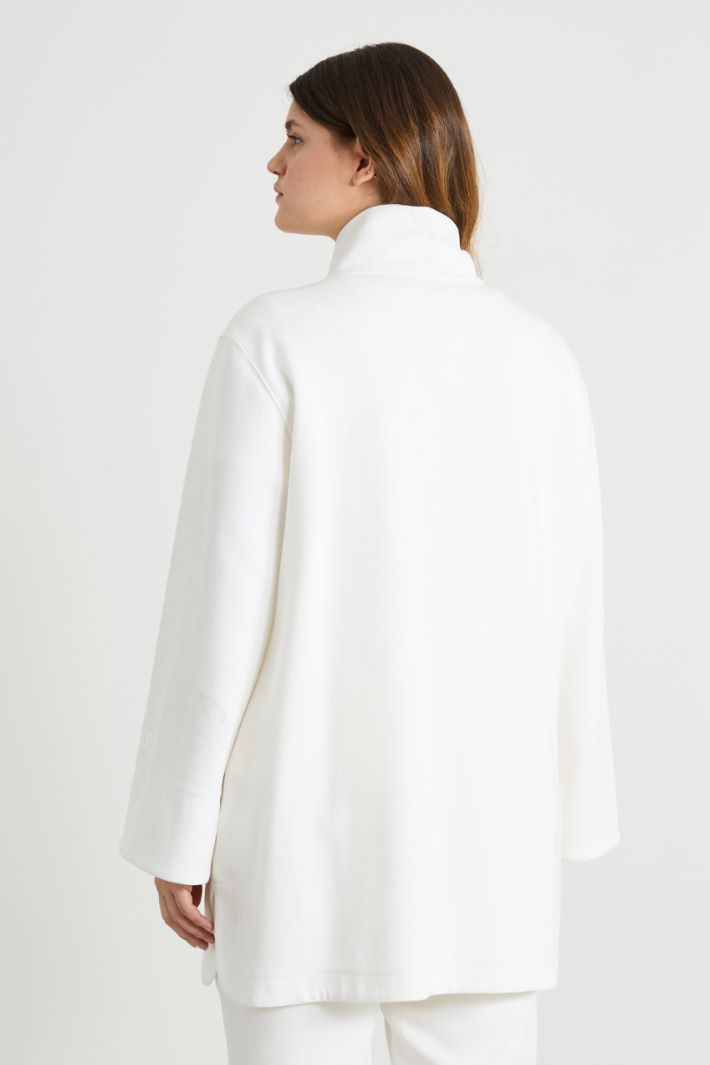 Compact jersey sweatshirt Intrend - 4
